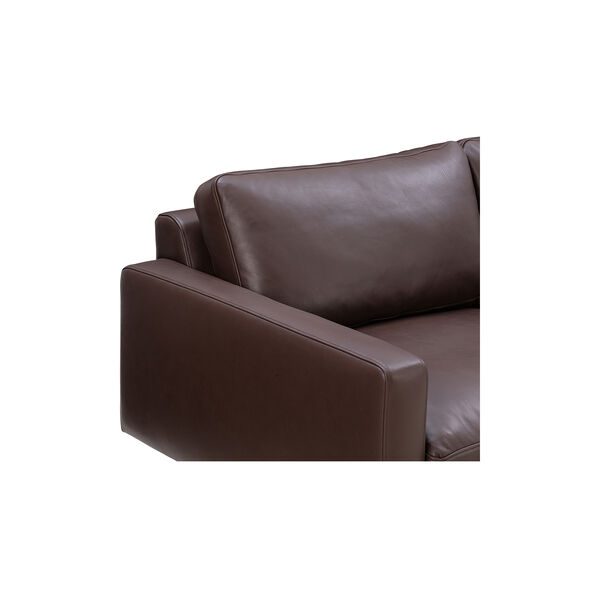 Edge V1 2,5 pers. sofa, faith dark brown, Wendelbo