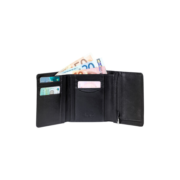 3 Fold Wallet, black, Tony Perotti