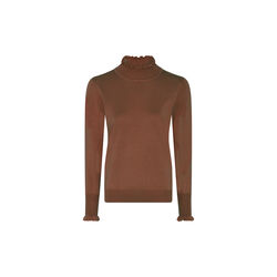 Basic Viscose Knit, cognac, Micha