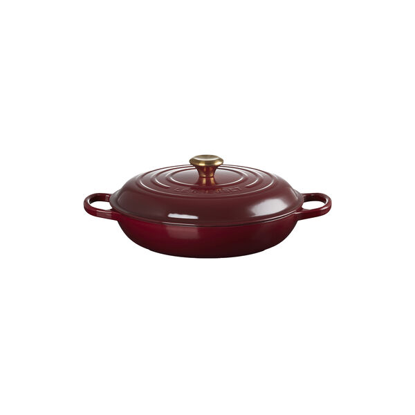 Signature st&oslash;bejern buffetgryde 30 cm, garnet, Le Creuset