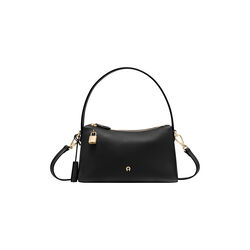 Delia Hobo Bag | Black | Skuldertaske, Aigner