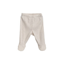 Newborn Pants w. Feet, shell, Serendipity