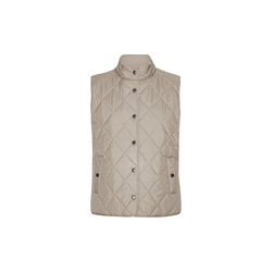 Quilted Short Vest, greige, Ilse Jacobsen Hornbæk
