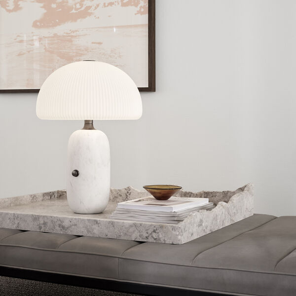 VIPP591 Sculpture bordlampe lille, hvid VIPP591 Sculpture bordlampe lille, hvid, Vipp