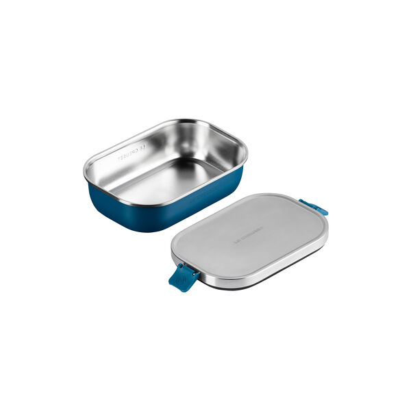 Madkasse, deep teal, Le Creuset