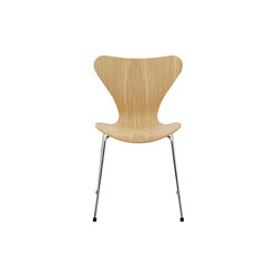 Serie 7&trade; 3107 stol, lacquered oak/chrome, Fritz Hansen