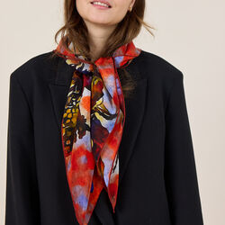 FALL BOUQUET tørklæde, wine, Bella Ballou