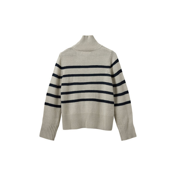 MargaretSW Sweater, grey striped, Sofie Schnoor