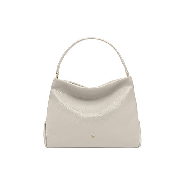 Paola Hobo Bag | Fog Beige | Skuldertaske, Aigner