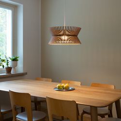 Kontro 6000 Pendant, walnut, Secto Design