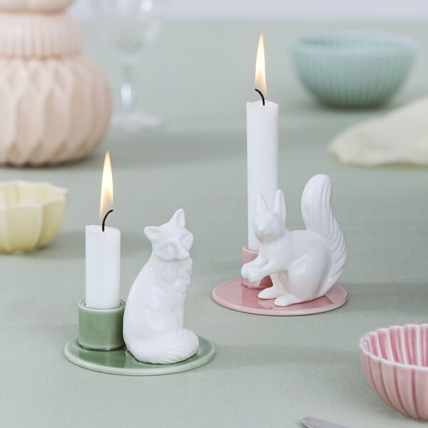 Sweet Stories Large Squirrel lysestage, blush, Dottir Nordic Design