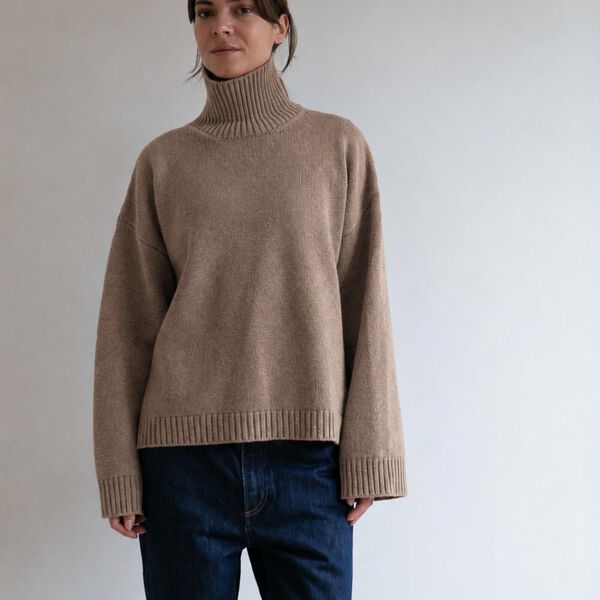 THYRA STRIKTR&Oslash;JE, oat melange, Studio Feder