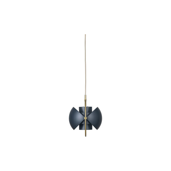 Multi-Lite Pendant, midnight blue/brass Multi-Lite Pendant, midnight blue/brass, GUBI