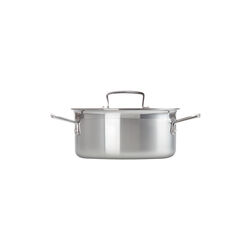 3-PLY gryde med l&aring;g 3 L, Le Creuset