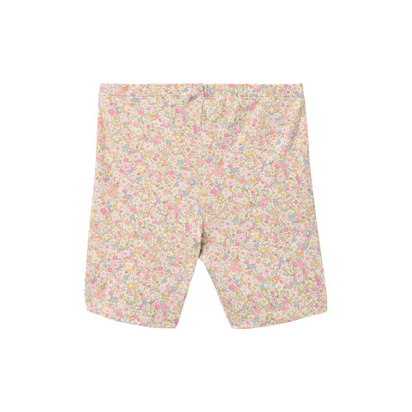 Bike Shorts Anne, blush flower meadow, Wheat