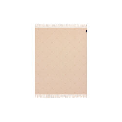 Icons Signature Star Recycled Wool Throw, beige/white, Lexington