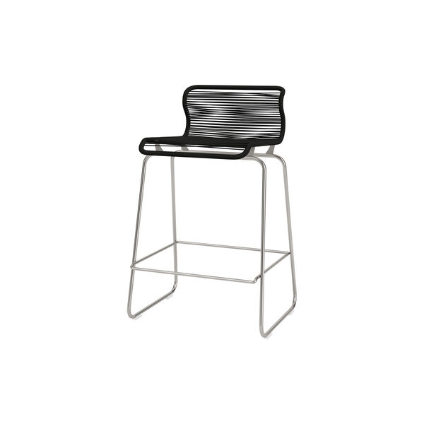 Panton One Kitchen barstol, clark/steel Panton One Kitchen barstol, clark/steel, Montana Furniture