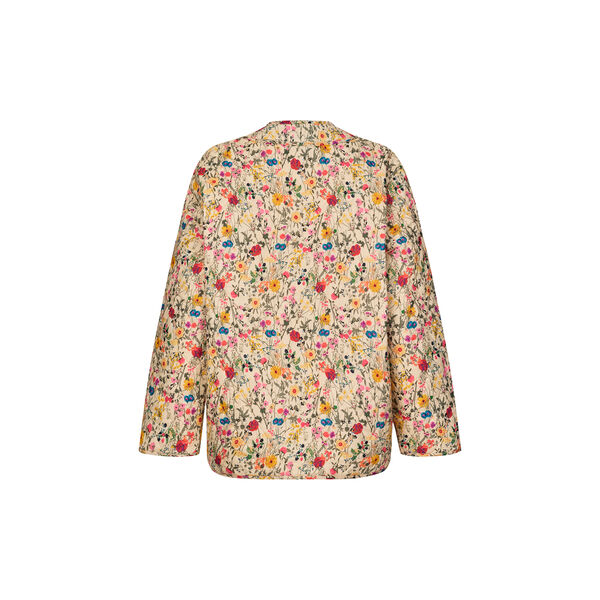 LilyLL Quilted Jacket LS, flower print, Lollys Laundry
