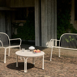 Thorvald SC110 Outdoor Lounge Sofa, ivory, &Tradition