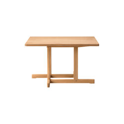 BM80 Mogensen Coffee Table 90x90 cm, olieret eg, Fredericia Furniture