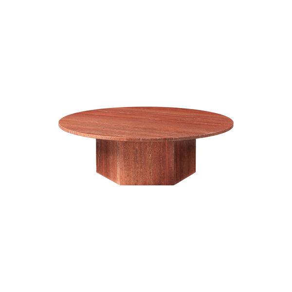 Epic Coffee Table, burnt red, GUBI