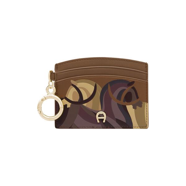 Funny Card Case | Saddle Brown | Kortholder, Aigner