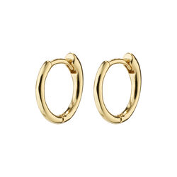 EANNA recycled sm&aring; hoops, guldbelagt, Pilgrim