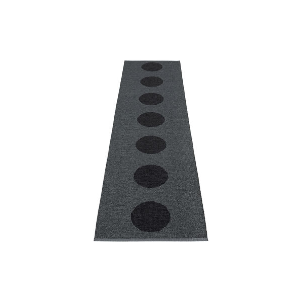 VERA 2.0 gulvl&oslash;ber, black/black, Pappelina