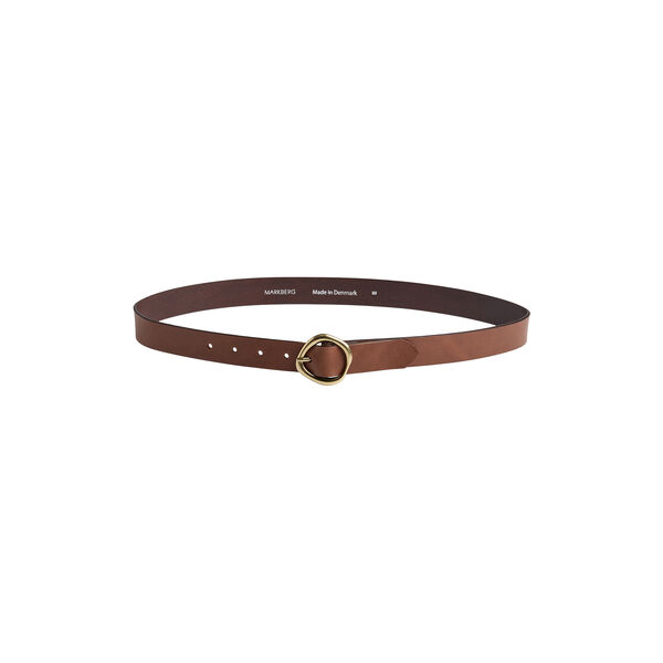 TrinityMBG Belt, cognac w/br. gold, Markberg