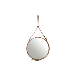 Adnet Circular Wall Mirror, tan, GUBI
