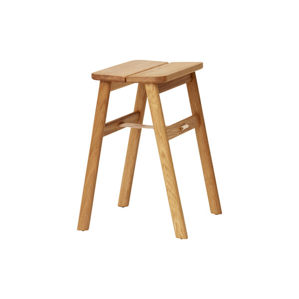 Angle Foldable Stool, oiled oak, Form & Refine