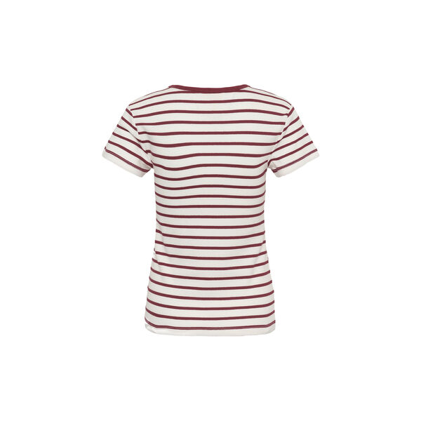 RochellePW T-Shirt, burnt russet stripe, Part Two