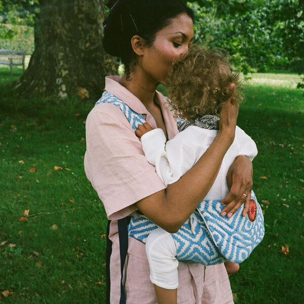 Moova Balance Carrier, blue mosaic, Moova