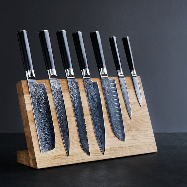 Knivblok til 7 knive, Gastrotools