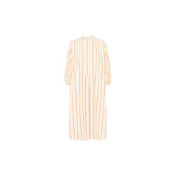 Louise Shirt Dress, sand/orange stripe, LA RŌUGE
