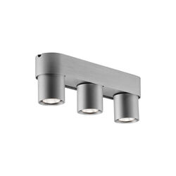 AURA C3 loftlampe, titanium, LIGHT-POINT