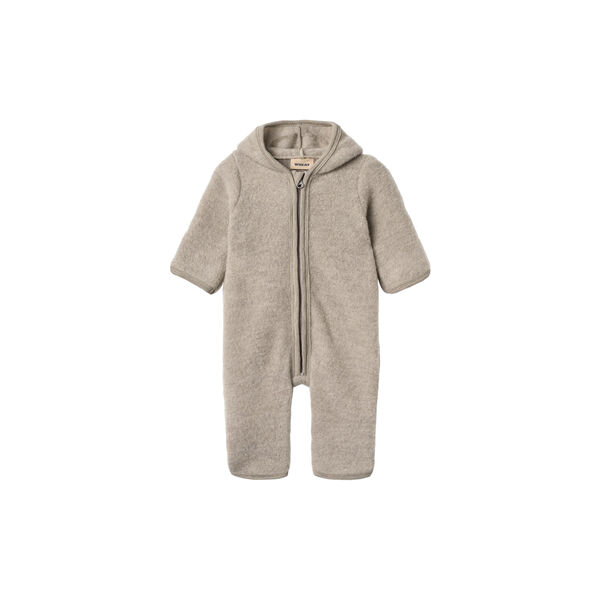 Wool Fleece Suit Ata, khaki melange, Wheat