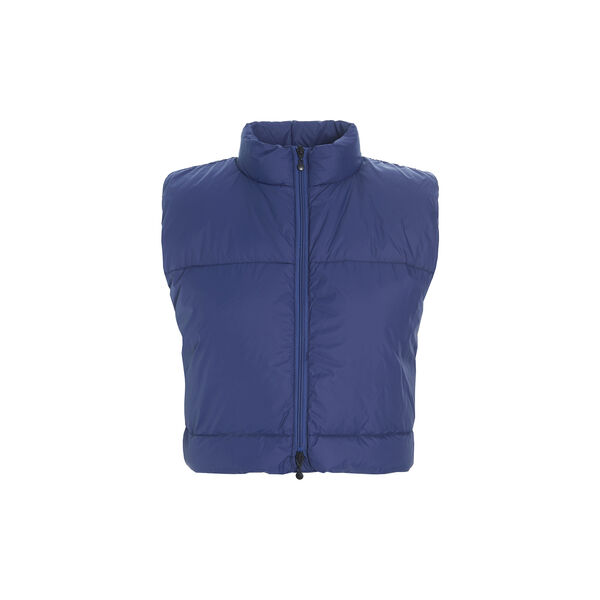 Feather down kort vest, twilight blue, BITTE KAI RAND