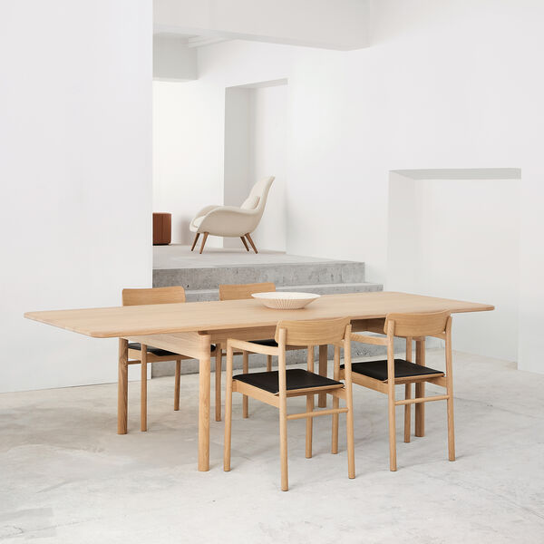 Post Table spisebord 320 cm, soap treated oak, Fredericia Furniture