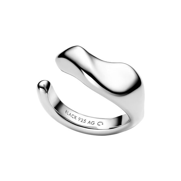 Saddle Ear Cuff, s&oslash;lv, Maria Black