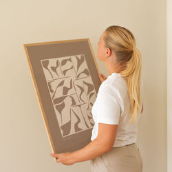 Papercut 02, brown, Pel&eacute;ton