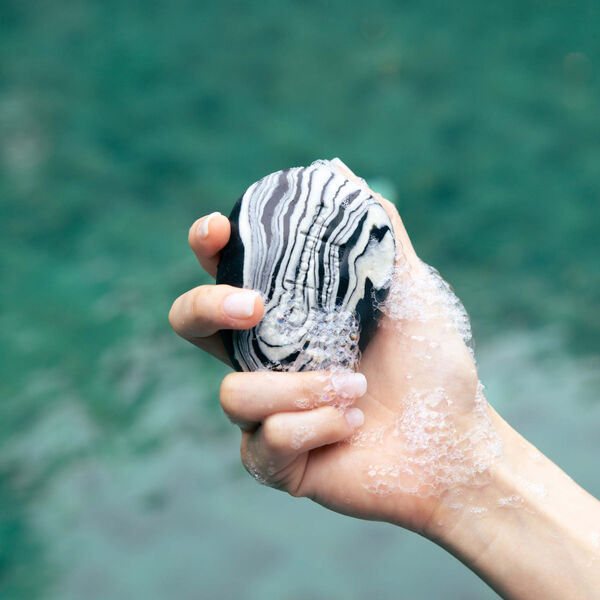 Stone Soap, charcoal, Stone Soap Spa