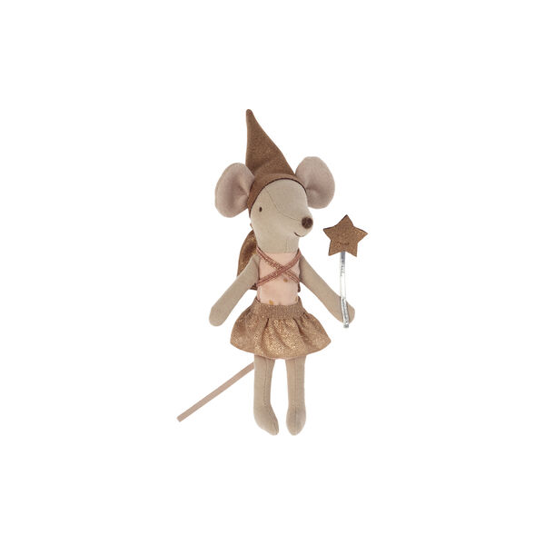 Tandfeen mus i t&aelig;ndstik&aelig;ske, rosa, Maileg