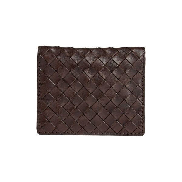 AmeliaMBG Card Holder Weave, dark brown, Markberg