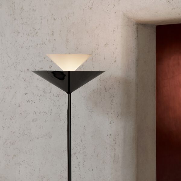 Gio LN28 | Emperador Marble/Dark Chrome&nbsp;| Gulvlampe, &Tradition