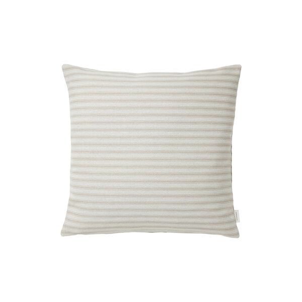 Outdoor Fine Stripe pude, beige Outdoor Fine Stripe pude, beige, Compliments