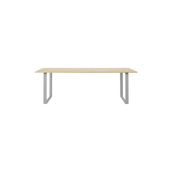 70/70 Table, solid oak/grey 70/70 Table, solid oak/grey, Muuto