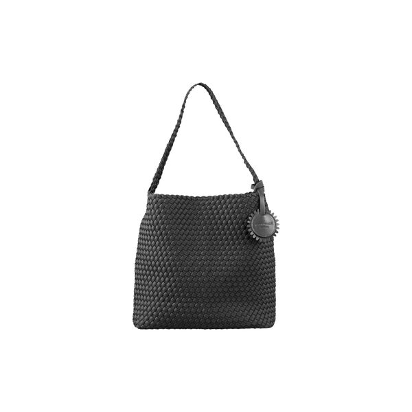Woven Tote Bag, black, Ilse Jacobsen Hornb&aelig;k