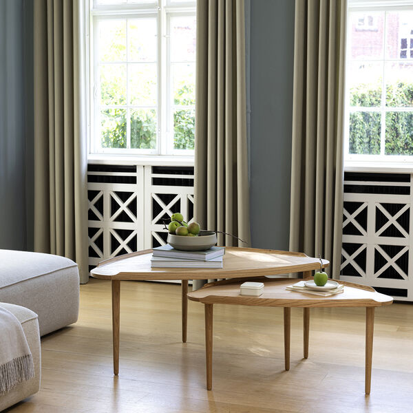 No. 55 Table, hvidolieret eg, Aakjaer Furniture