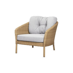 Ocean large loungestol, natural, Cane-line